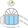 EXIT Pool Überdachung ECO ø450cm, Pool Dome, Universal, Produktbild-Vorschau 3