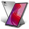 A clear protective case for a tablet is shown, with the tablet inside and displaying its screen. Anteprima dell’immagine prodotto
