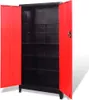 vidaXL Armoire à outils avec 2 portes acier 90x40x180 cm Voir les images du produit 1