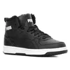 A black Puma high-top sneaker with a white sole, shown from a side angle on a white background. Produktbild-Vorschau