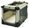 Maelson Soft Kennel faltbare Hundebox / Tier Transportbox Beige Anteprima dell’immagine prodotto