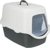 TRIXIE Katzentoilette Vico, mit Haube - dunkelgrau/hellgrau Produktbild-Vorschau 1