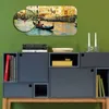 Opviq, YMS- HMA5108, Bunt, Wanduhren, 68 x 32 cm, 100% MDF Produktbild-Vorschau 1