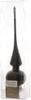 Christbaumspitze Glas 26cm schwarz matt Produktbild-Vorschau 1