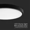 LED Solution Černé přisazené LED svítidlo Plano kulaté Náhled obrázku produktu 9