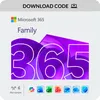 Microsoft 365 Family ESD 1YR Subscription Eurozone Anteprima dell’immagine prodotto 1