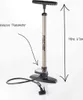 FISCHER Standpumpe Duokopf mit Manometer Produktbild-Vorschau 3