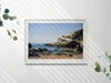 Strand an der Costa Brava– Wandbild mit Rahmen – Gerahmtes Produktbild-Vorschau 2