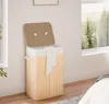 Mondeer Panier à linge en bambou Collecteur de linge avec Voir les images du produit 10