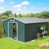 Outsunny Gerätehaus 12,4 m² Gartenhaus mit Satteldach, Produktbild-Vorschau 2