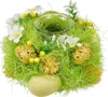 Bougeoir printanier avec œufs et décoration Ø17 cm Voir les images du produit 3