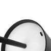 A close-up view of the top of a black lamp with a white diffuser and a USB-C port. Produktbild-Vorschau