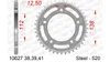 AFAM Kettenrad 10627-41 Hinten für HONDA MOTORCYCLES NC Produktbild-Vorschau 1