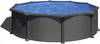 Piscine ronde en acier GRE aspect anthracite KITPR458GY – Ø Voir les images du produit 9