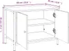 vidaXL TV skrinka s dvierkami Sonoma dub 60 x 35 x 45 cm Náhľad obrázku produktu 8