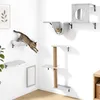 PawGiant 5-in-1 Kletterwand Katzen Set, Stabiles Holz Produktbild-Vorschau 1