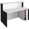 Kerkmann Bari Lineartheke (B)1388x(T)950x(H)1120 mm Weiß Produktbild-Vorschau 9