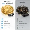 30M 300LEDs 8 Modi Lichterkette Strom, Timer, Merkfunktion, Produktbild-Vorschau 12