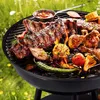 Tg71417 Gril Na Dřevěné Uhlí Na Zahradní Brikety Kulatý S Náhled obrázku produktu 5