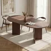 CALICOSY - Table à manger extensible ovale de 160 à 200 cm Voir les images du produit 4