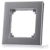Merten M-PLAN-Rahmen 1fach 486160 aluminium Produktbild-Vorschau 2