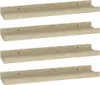 vidaXL Wandregale 4 Stk. Sonoma-Eiche 40x9x3 cm Produktbild-Vorschau 1