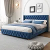 okwish Polsterbett Doppelbett 160×200cm mit Lattenrost und Produktbild-Vorschau 4