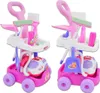 Putzwagen für Kinder, Besenwagen mit Heimspielzeug Zubehör Produktbild-Vorschau 5