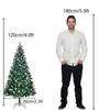 FCH Künstlicher Weihnachtsbaum 120 cm 300 PVC-Spitzen, mit Produktbild-Vorschau 5