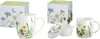 Gilde Tasse / Becher, "Wild Flowers", Schmetterlingmotiv, Produktbild-Vorschau 3