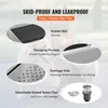 A marketing image for a dog grooming tub, highlighting its features with close-up insets and descriptive text. Anteprima dell’immagine prodotto