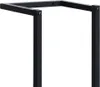 vidaXL Stojan na uteráky čierny 25x20x95 cm žehlička - Náhľad obrázku produktu 7