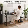 Lina® Computertisch, im Industrie Design, aus Holz, Produktbild-Vorschau 5