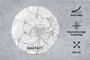 MuchoWow® Mauspad Mousepad Stadtplan - Karte - Deutschland Produktbild-Vorschau 2
