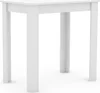 A white table with four legs on a white background. Produktbild-Vorschau