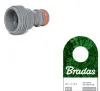 BradasWL-2184 Connettore per apparecchi Bradas WHITE LINE, Anteprima dell’immagine prodotto 1