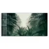 DEQORI Glasbild Echtglas 60x30 cm 'Nebelwaldgeheimnis' Produktbild-Vorschau 2