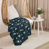 Mr. & Mrs. Panda Tagesdecke Maus Sterne 130 x 155 cm - Blau Produktbild-Vorschau 3