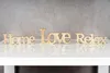 levandeo 3er Set Schriftzug Holz Love Home Relax Natur Produktbild-Vorschau 5