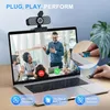 1080P Full HD Webcam,USB Webcam,Full HD-Webcam,mit mikrofon Produktbild-Vorschau 5