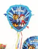 Blaue Paw Patrol Zug-Piñata (33 x 38 x 9 cm) - Produktbild-Vorschau 2