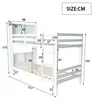 Merax Etagenbett 90x200cm mit Rausfallschutz, Produktbild-Vorschau 7