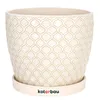 KOTARBAU® Keramik Blumentopf Übertopf für Pflanzen ⌀ 17 cm Produktbild-Vorschau 1