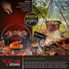 KESSER® Dutch Oven Set BBQ Feuertopf Schmortopf, Gusseisen Produktbild-Vorschau 5