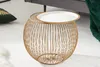 riess-ambiente Runder Couchtisch STORAGE 40cm gold weiß Produktbild-Vorschau 2