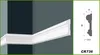 GRAND DECOR Stuckleisten Wand flach Barock Stil, Produktbild-Vorschau 2