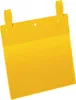 DURABLE Gitterboxtaschen mit Lasche A5 quer 50 St., gelb Produktbild-Vorschau 5