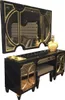Casa Padrino Luxus Barock Schlafzimmer Set Schwarz / Gold - Produktbild-Vorschau 1