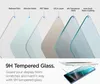 Diagram showing the layers of a screen protector and a product shot of a phone with a screen protector. Náhľad obrázku produktu