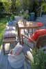 H.O.C.K. Maribel Outdoor Kissen mit Biese 50x50cm col. 1 Produktbild-Vorschau 6